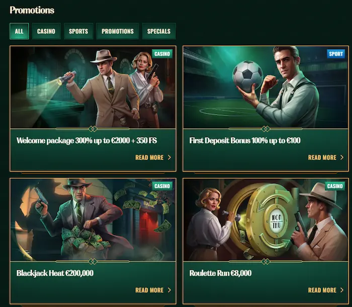 SpyBet Casino prom