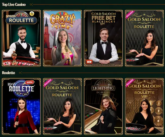 SpyBet Casino live bet